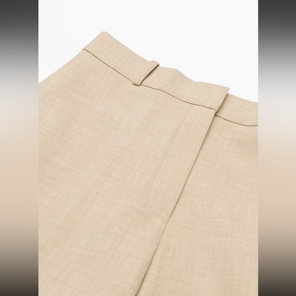 Babaton Agency Pant in Heather Oat Beige - Picture 6 of 10